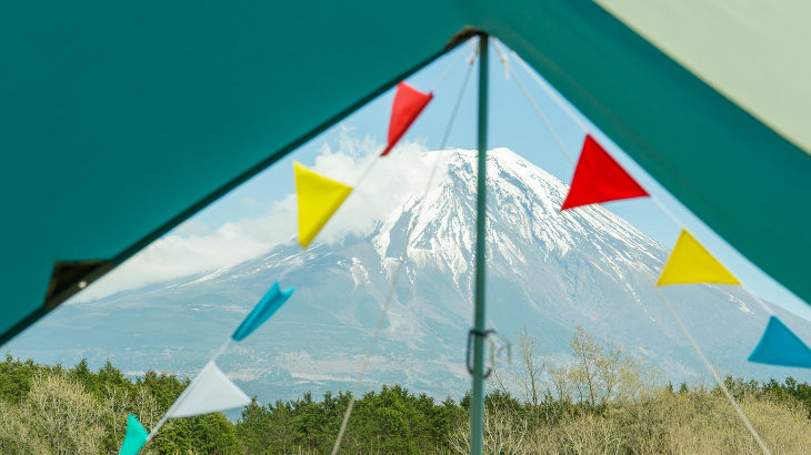 大きな富士山を拝める！絶景が楽しめるキャンプ場4選【静岡県】