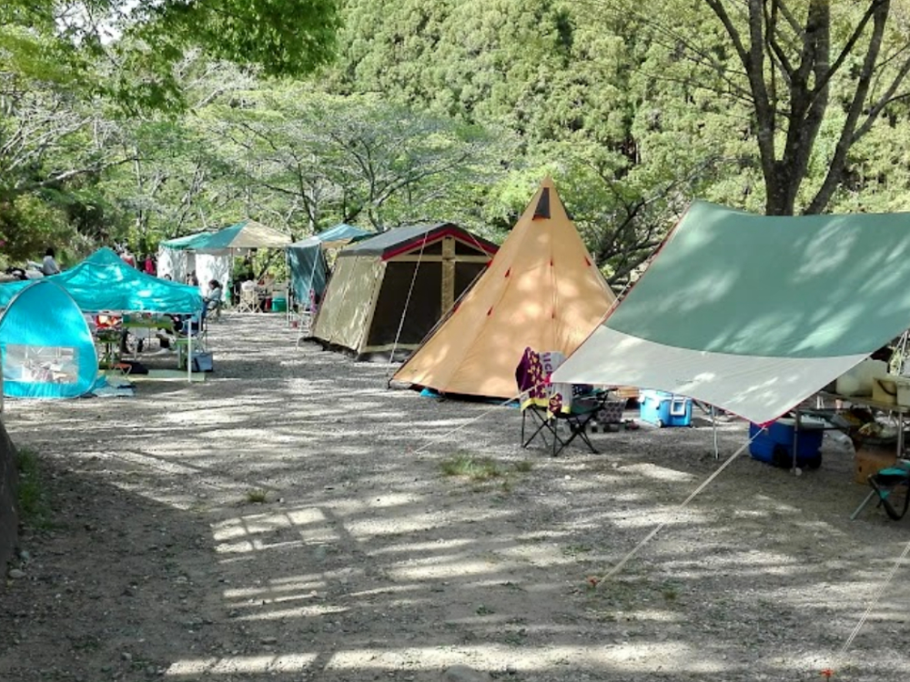 静岡県浜松市にある滝沢キャンプ場