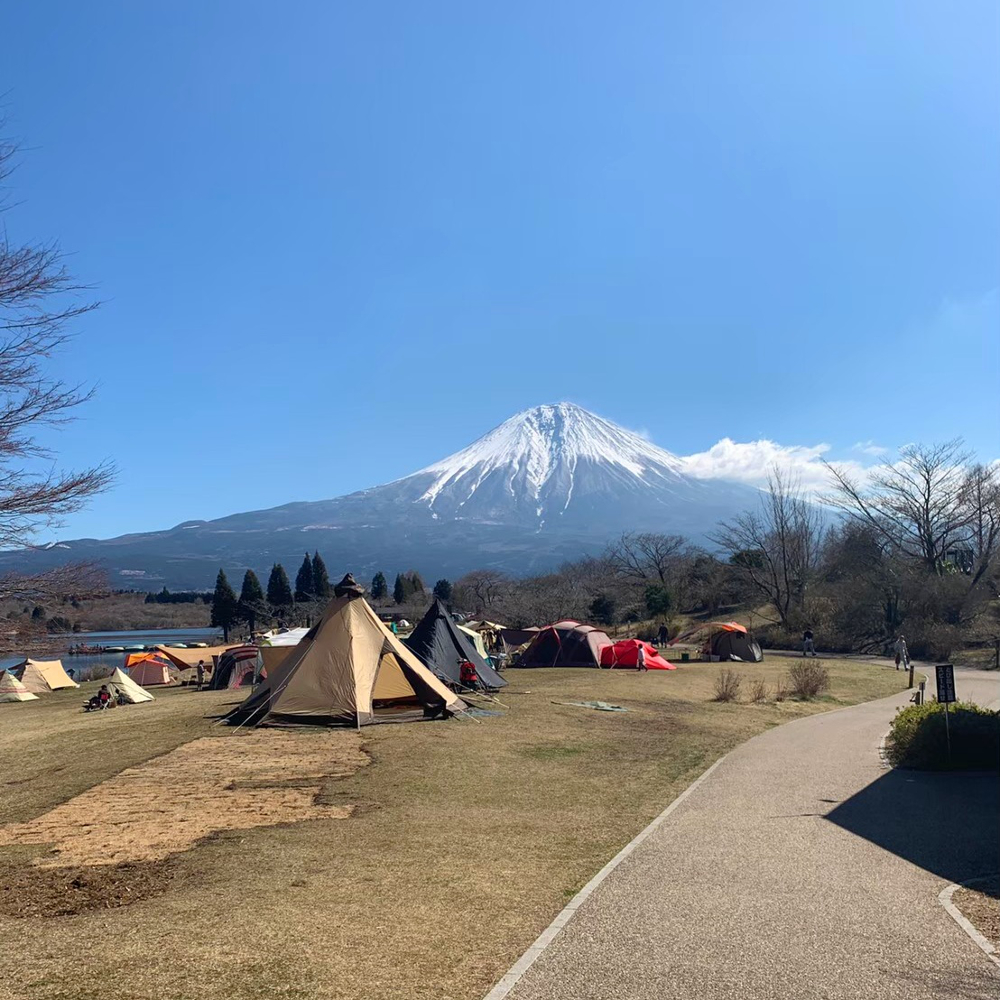 湖と富士山を楽しむ！田貫湖キャンプ場