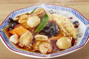 餡掛けチャーハン