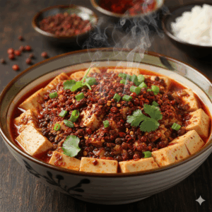 麻婆豆腐の写真