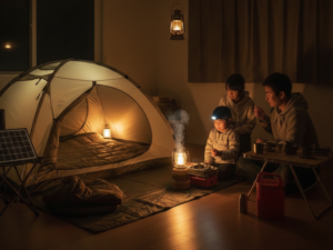 なぜ「キャンプ用品」が最強の防災グッズになるのか？のイメージ画像