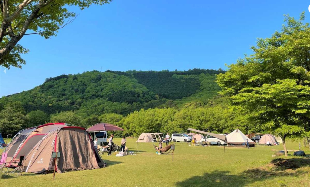 萬城の滝キャンプ場